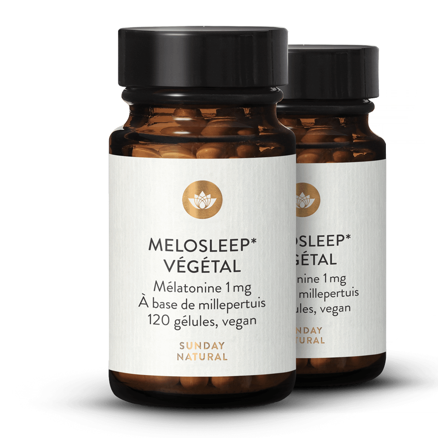 Mélatonine végétale 1 mg 2 x 120 gélules