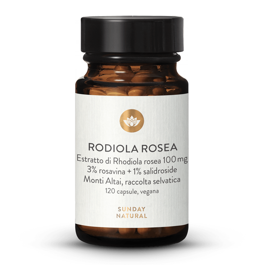 Rodiola 100 mg Rhodiola rosea 120 capsule