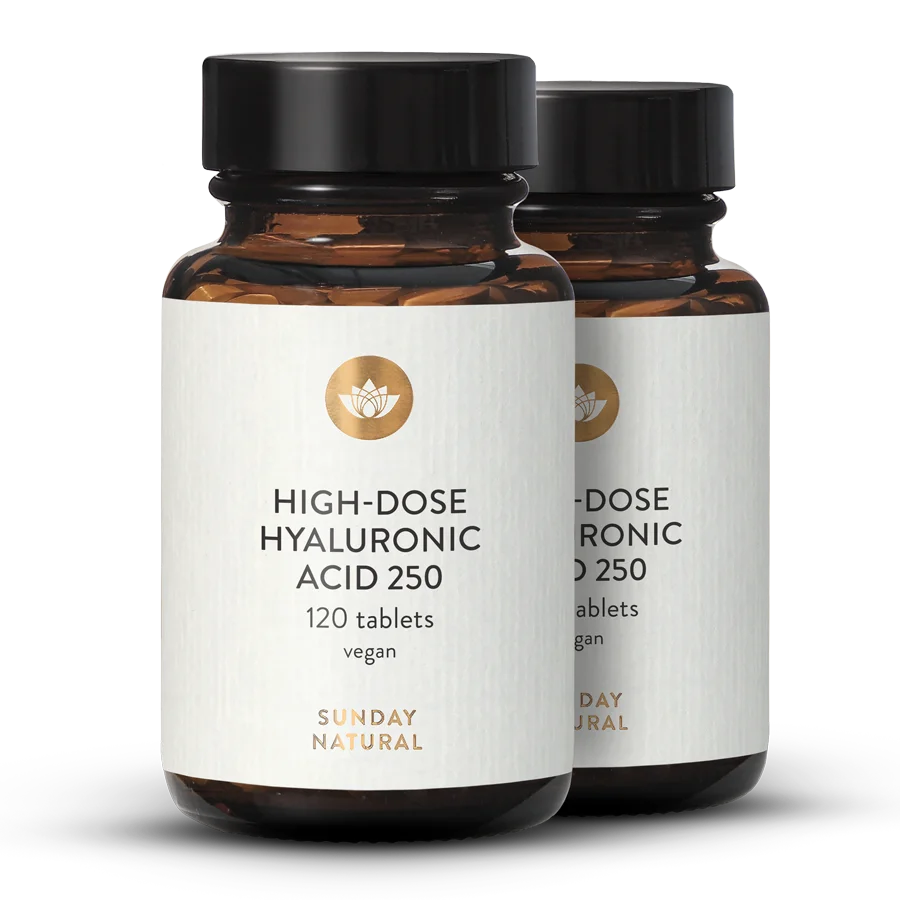 Hyaluronic Acid 250mg High-Dose 2x120 tablets