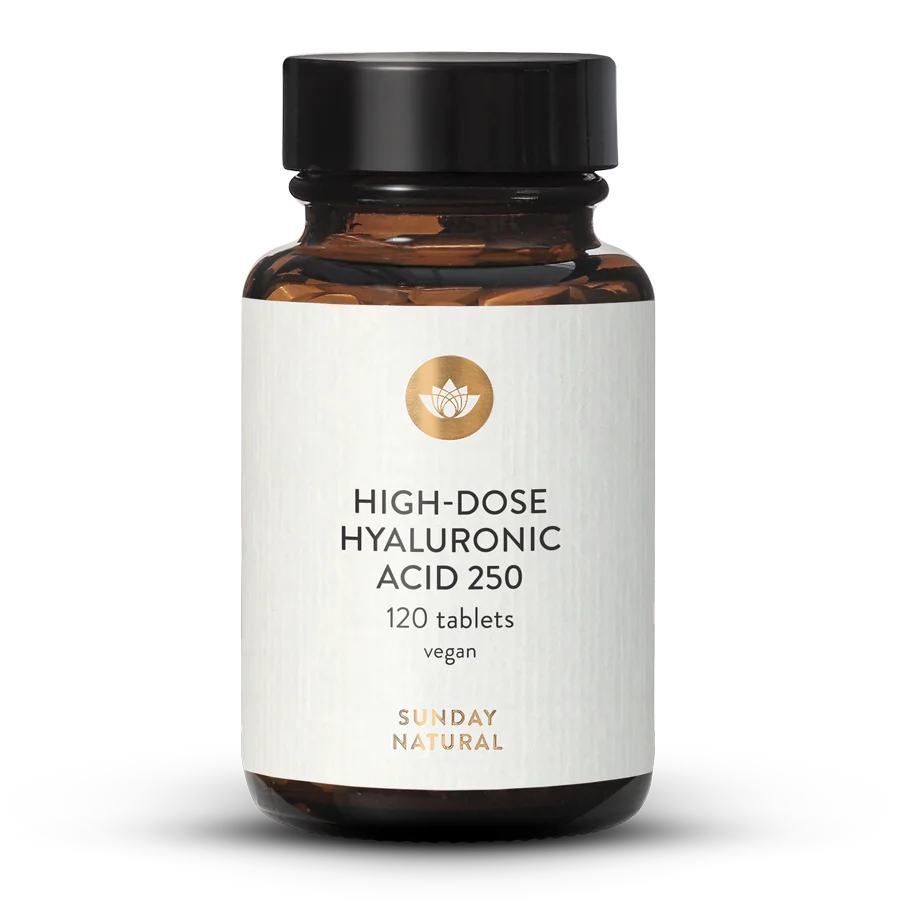 Hyaluronic Acid 250mg High-Dose 120 tablets