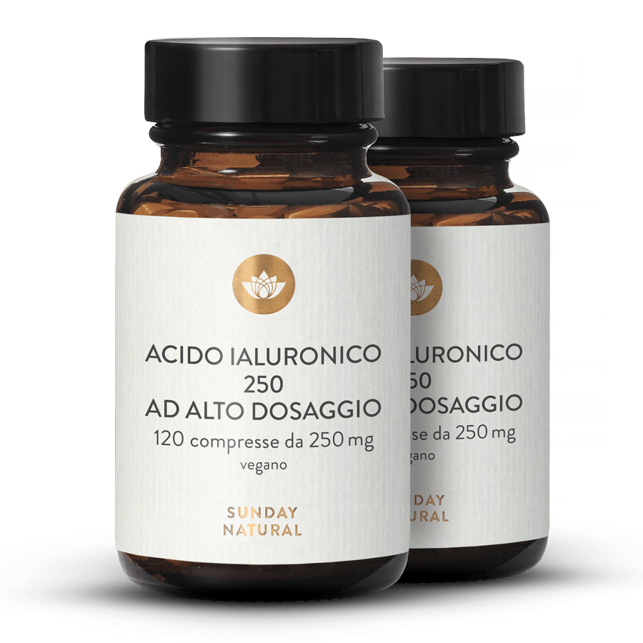 Acido ialuronico 250 mg ad alto dosaggio 2 x 120 compresse