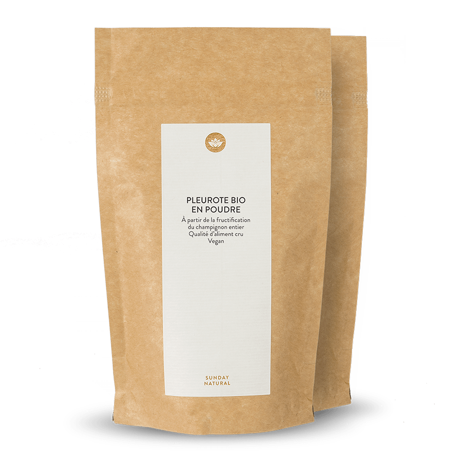 Poudre de pleurote bio 2 x 100 g