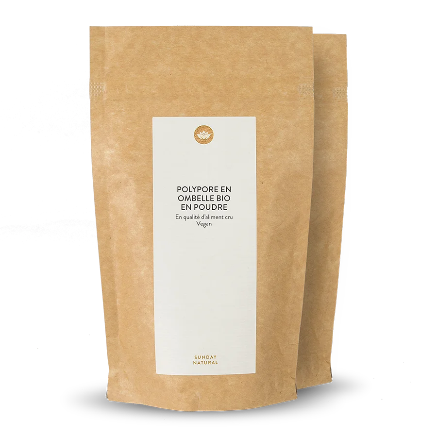 Poudre de polypore en ombelle bio 2 x 100 g