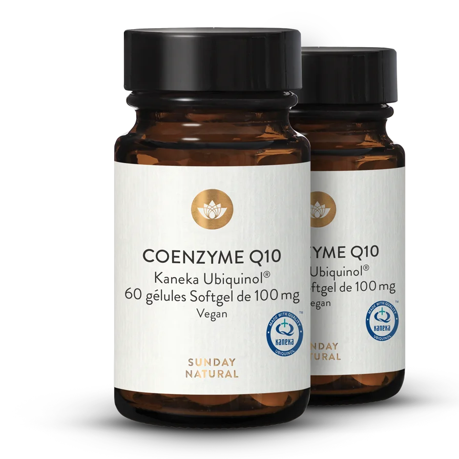 Coenzyme Q10 Kaneka Ubiquinol® 100 mg 2 x 60 gélules