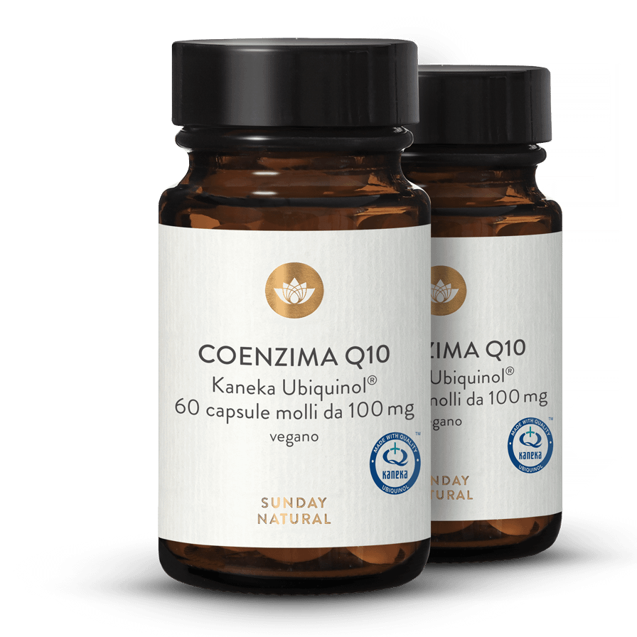 Coenzima Q10 Kaneka Ubiquinol® 100 mg 2 x 60 capsules