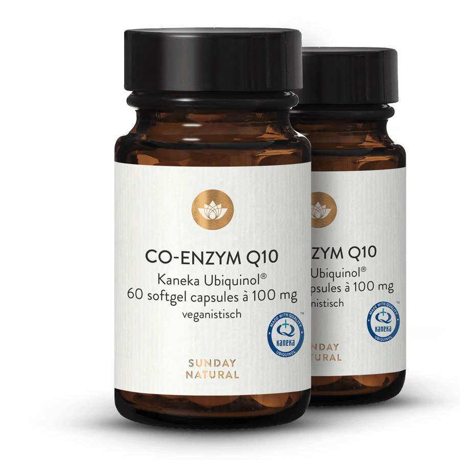 Co-enzym Q10 Kaneka Ubiquinol® 100 mg 2x60 capsules