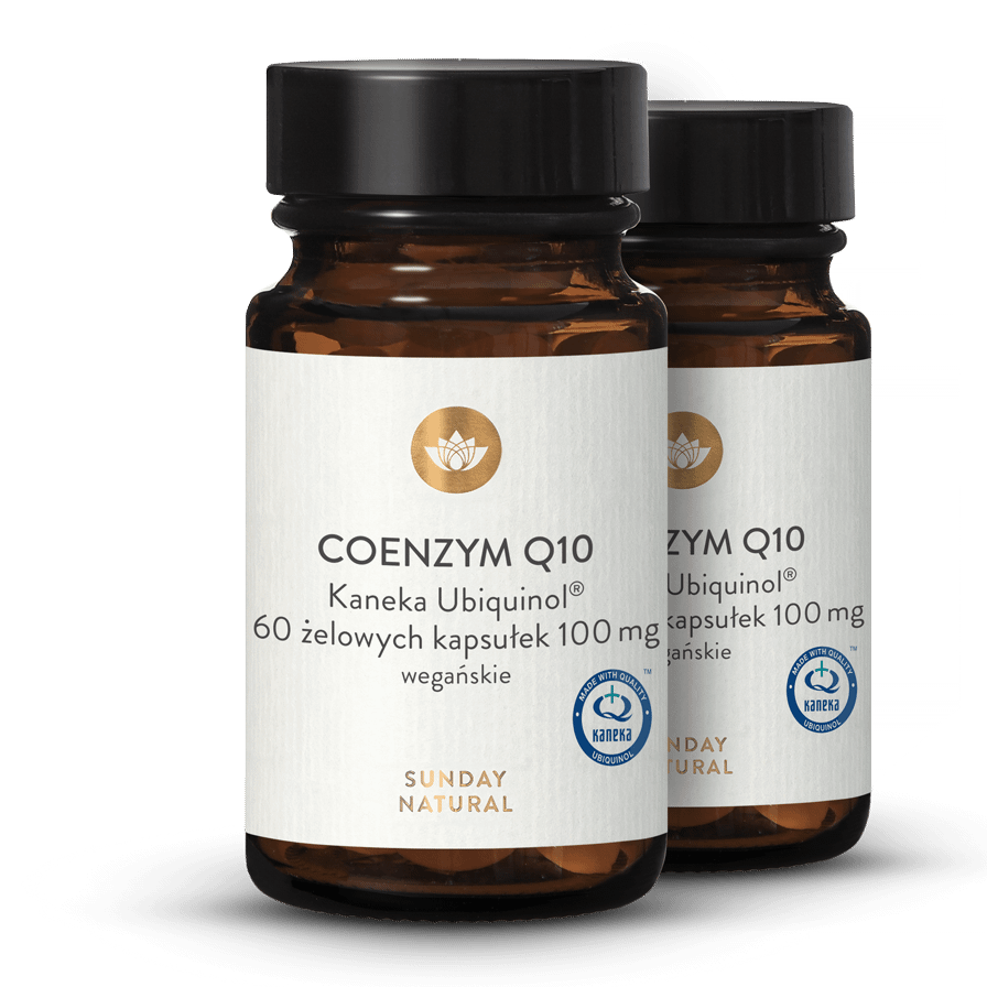 Koenzym Q10 Kaneka Ubiquinol® 100mg 2x60 kapsułek