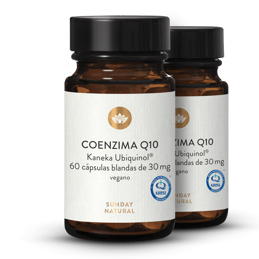 Coenzima Q10 Kaneka Ubiquinol® 30 mg 2x60 cápsulas blandas