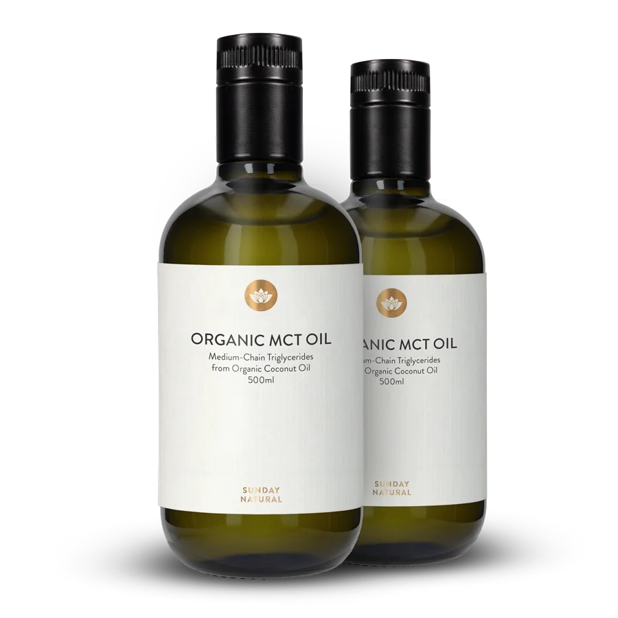 Organic MCT Oil C8 + C10 2x500ml