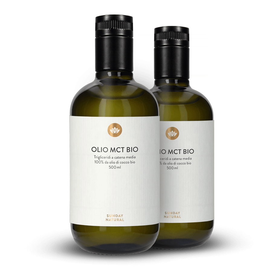 Olio MCT Bio C8 + C10 2x500ml