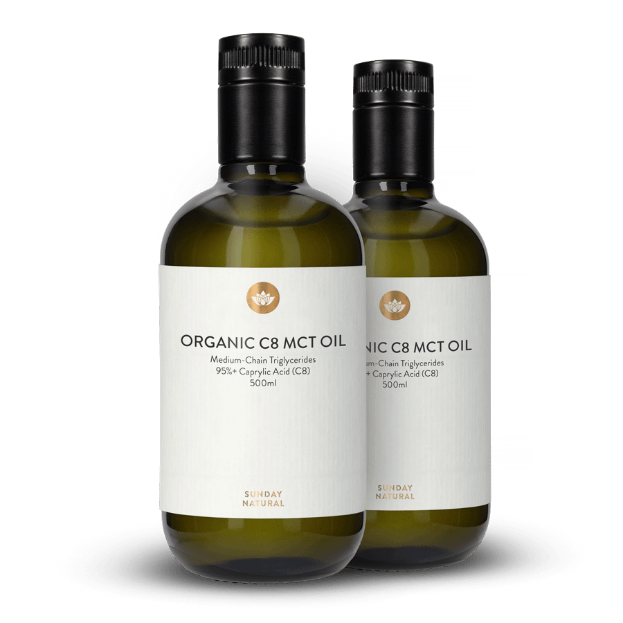 Bio Mct C8 Olej 95 % Kyselina Kaprylová (C8) 2x500 ml