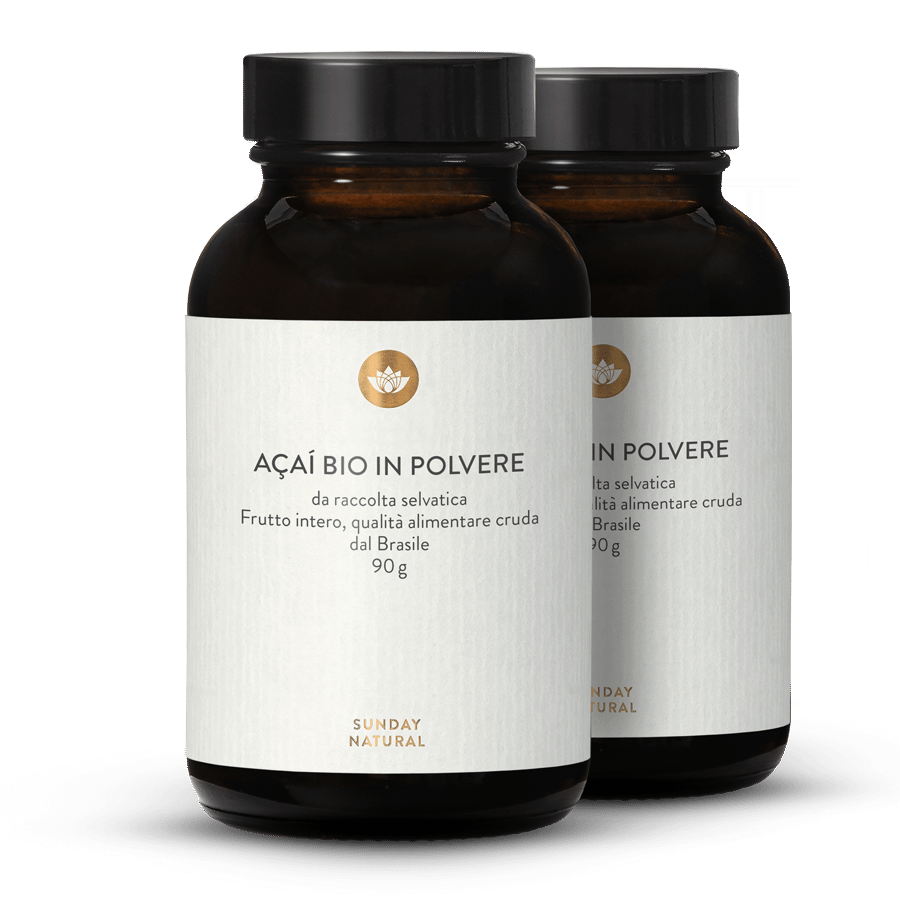 Acai bio in polvere 2 x 90 g