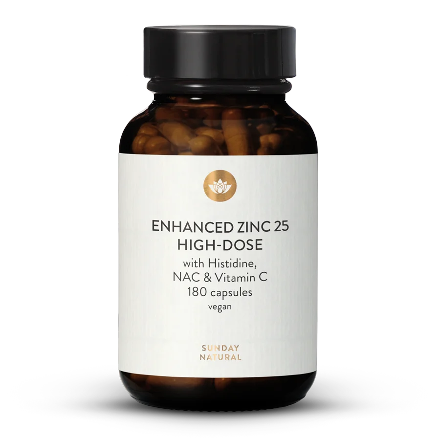 Zinc Enhanced Histidine NAC + Vit C 180 capsules