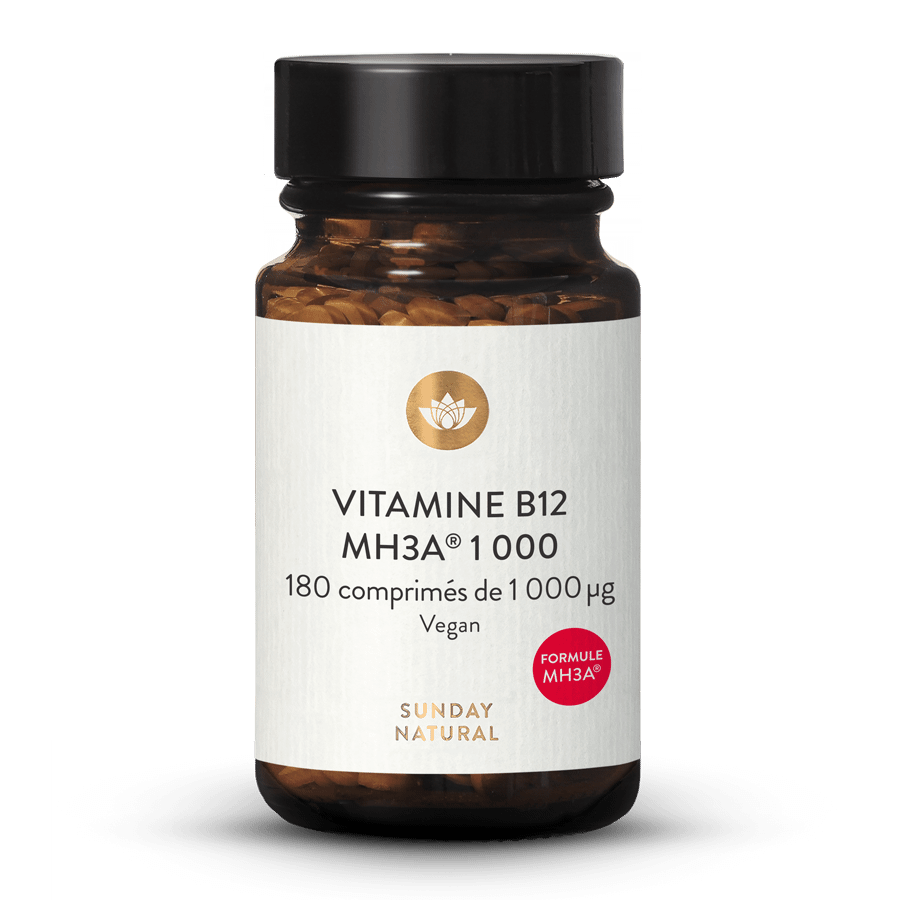 Vitamine B12 Formule MH3A® 1 000 µg 180 comprimés