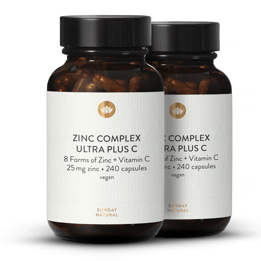 Zinc Complex Ultra + Vit C Capsules 2x240 capsules