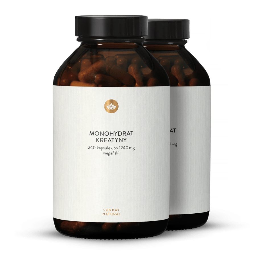 Monohydrat kreatyny w kapsułkach 2x240 kapsułek