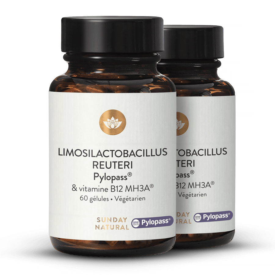 Limosilactobacillus reuteri Pylopass® 2 x 60 gélules