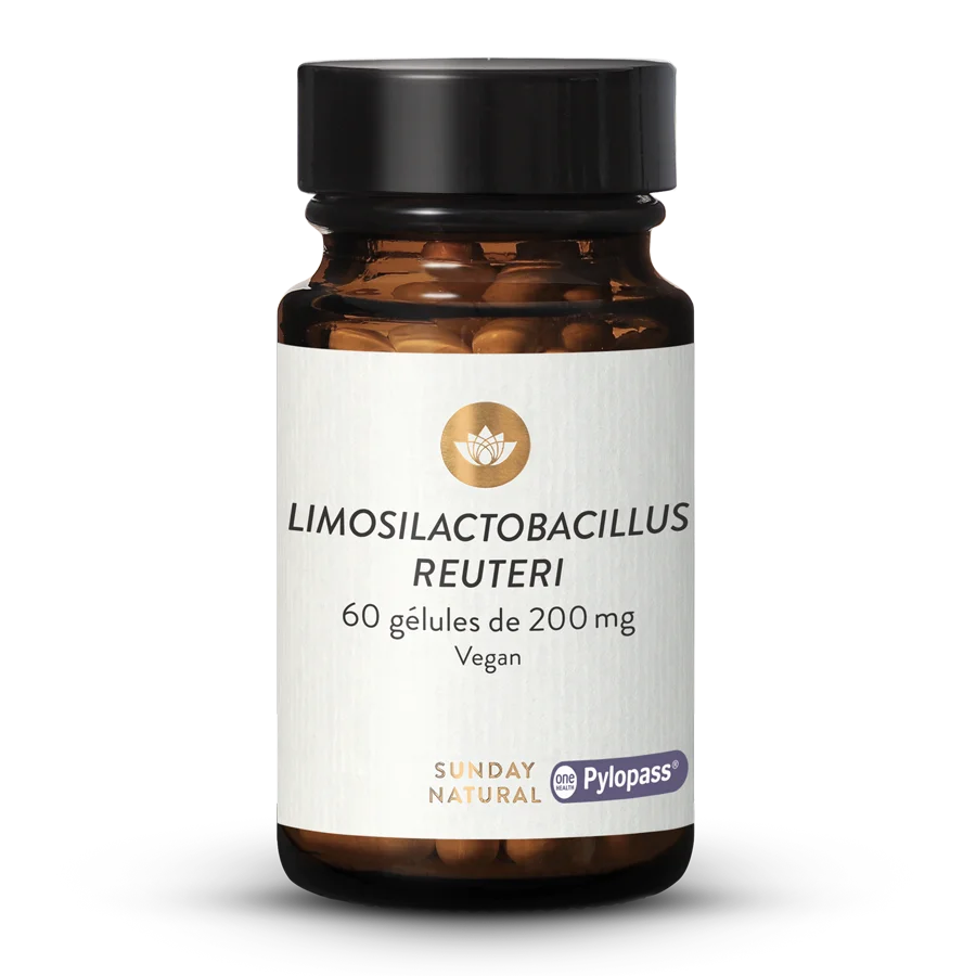 Limosilactobacillus reuteri Pylopass® 60 gélules