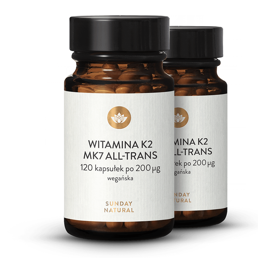Witamina K2 200 µg MK-7 All-Trans kapsułki 2x120 kapsułek