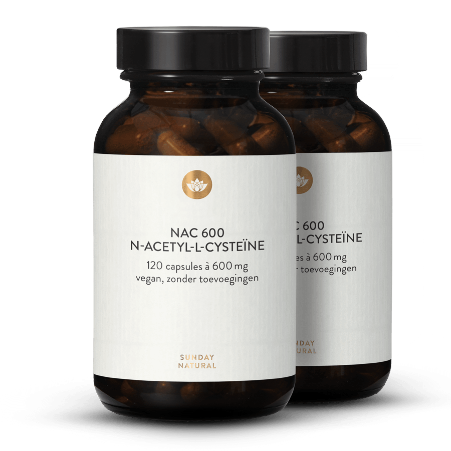 NAC 600 N-Acetyl-L-Cysteïne 2x120 capsules