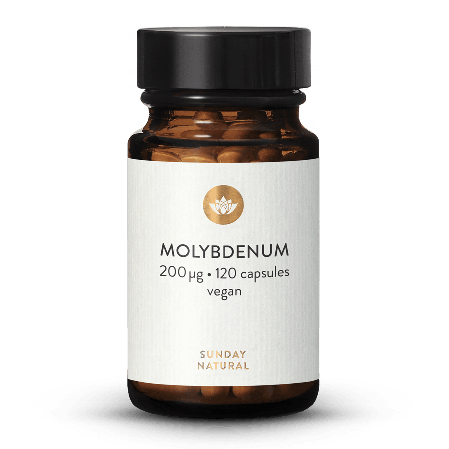 Molybdæn 200 µg natriummolybdat 120 kapsler
