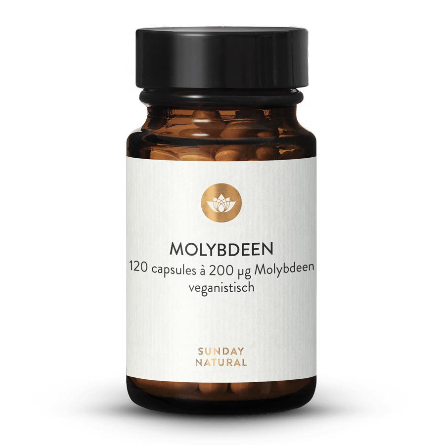Molybdeen 200µg Natriummolybdaat 120 capsules