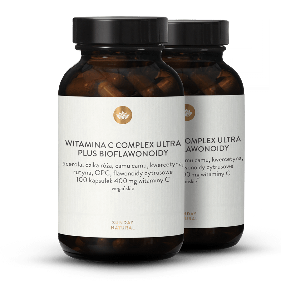 Witamina C Complex Ultra Plus Bioflawonoidy 2x100 kapsułek