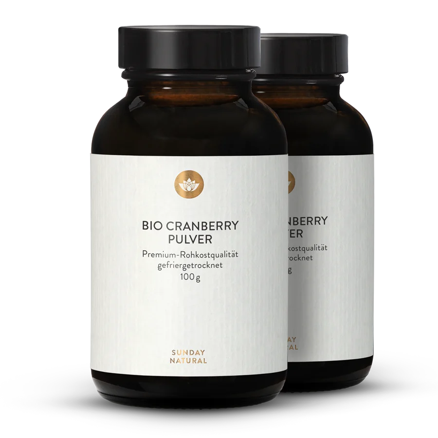Organic Wild Cranberry Powder 2x100g