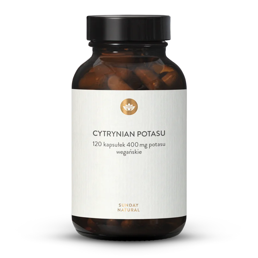 Cytrynian potasu kapsułki 400 mg 120 kapsułek