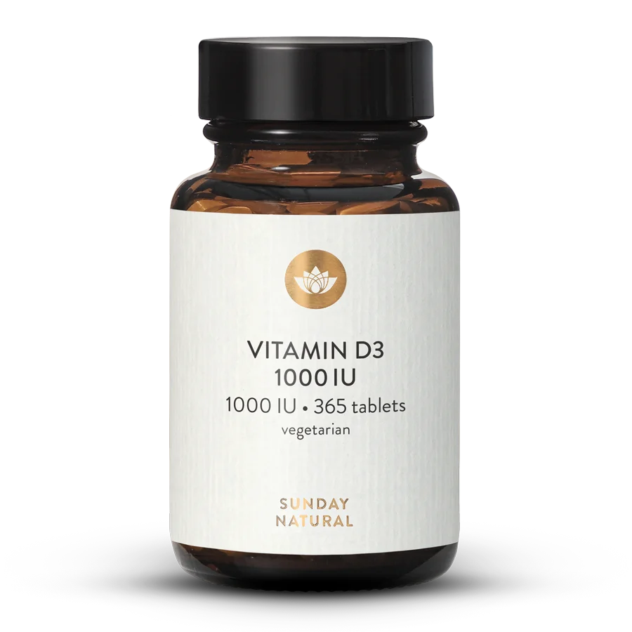 Vitamin D3 1000 IU Tablets 365 tablets