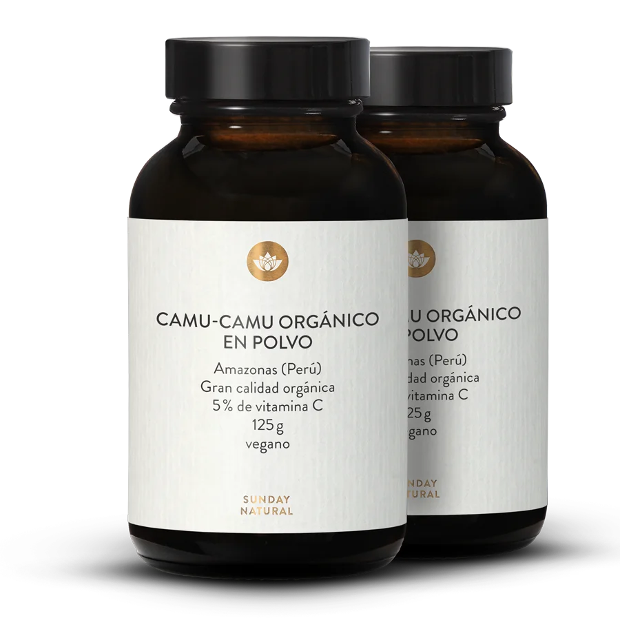 Camu camu bio silvestre en polvo, 7,8 % de vitamina C 2 x 125 g