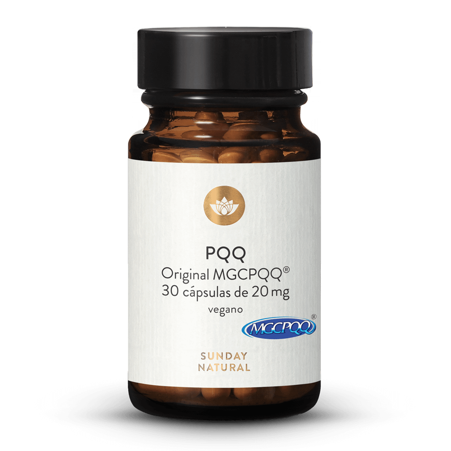 PQQ 20 mg Pirroloquinolina Quinona 30 cápsulas