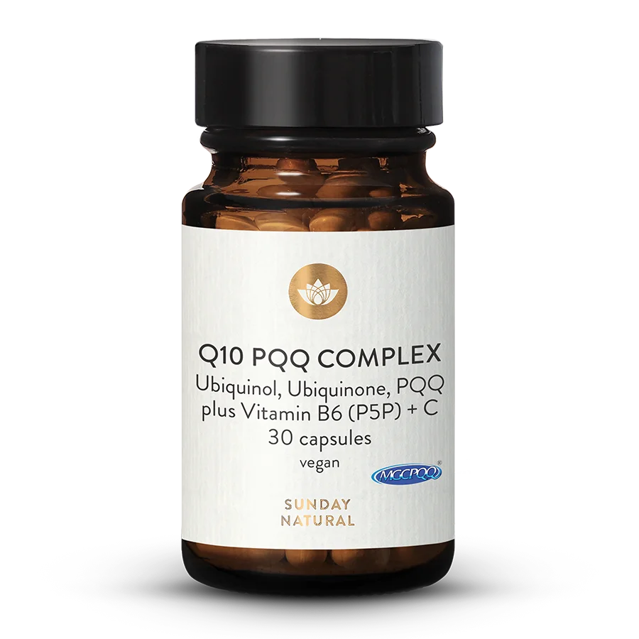 Q10 PQQ Complex plus B6 (P5P) & Vitamin C 30 capsules