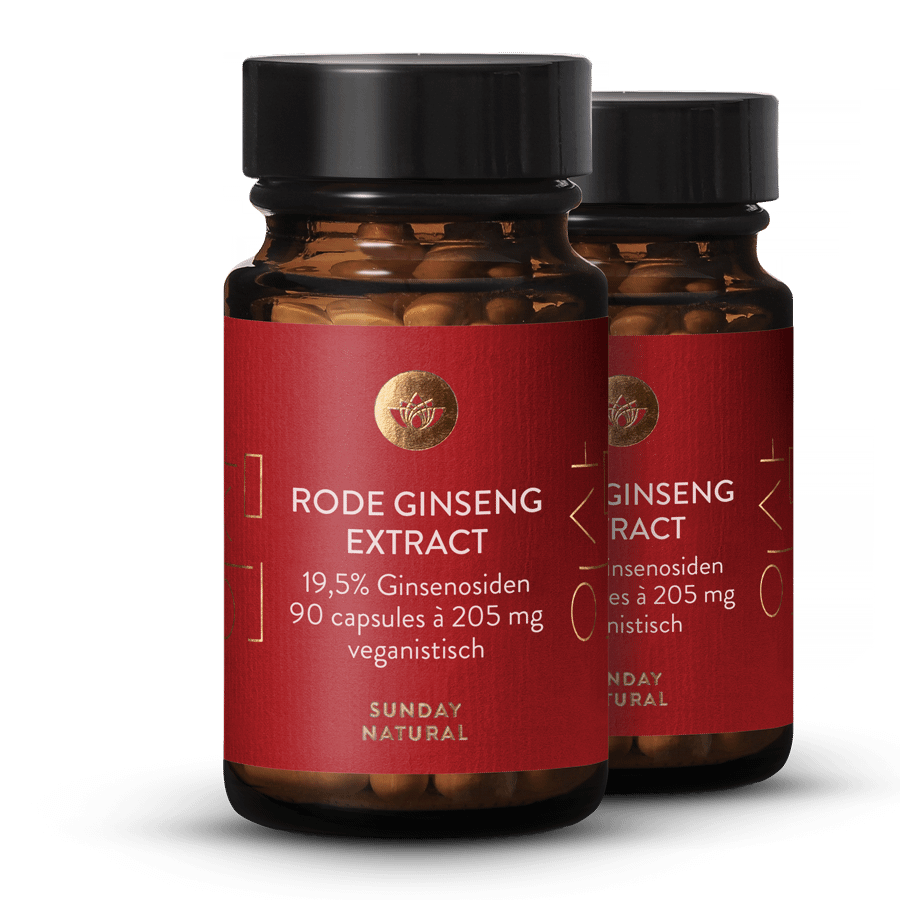 Rode Ginseng Extract 19,5% 2x90 capsules