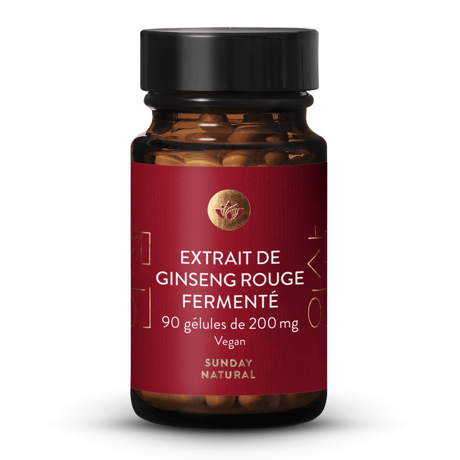 Extrait de ginseng rouge fermenté 90 gélules