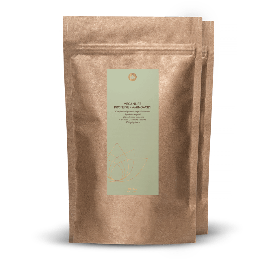Veganlife Proteine + Aminoacidi 2 x 400 g