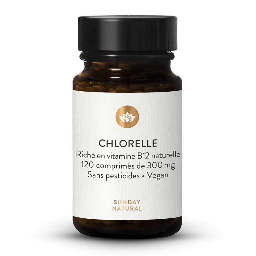 Chlorelle & Vitamine B12 - 120 comprimés 120 comprimés