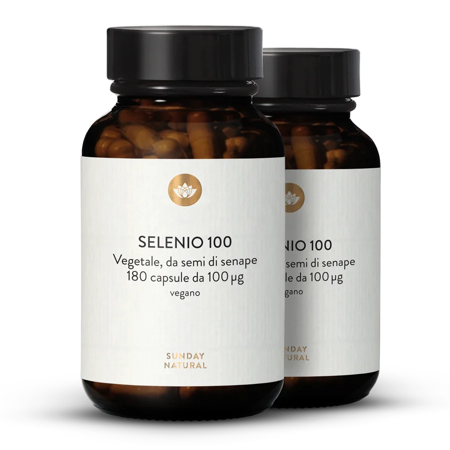 Selenio 100µg in capsule 2 x 180 capsule