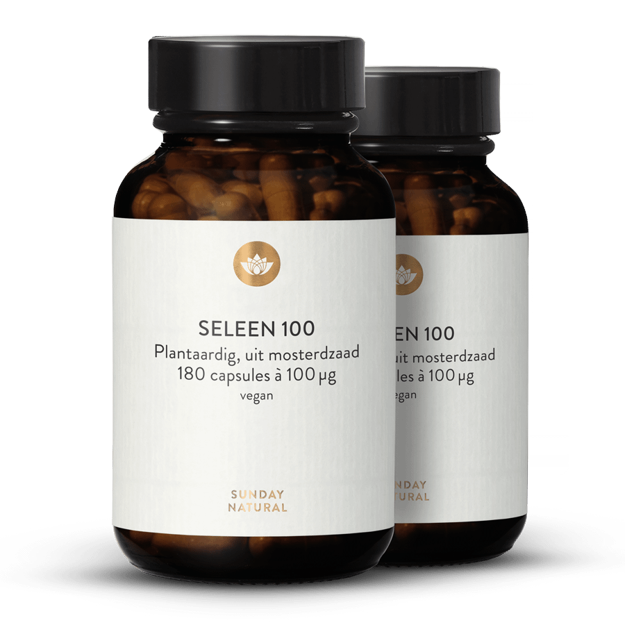 Selenium Capsules 100µg 2x180 capsules