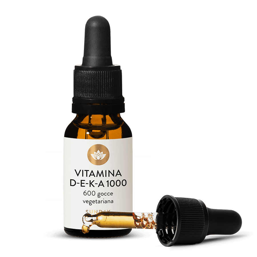 Vitamine D E K A 1000 UI in gocce 600