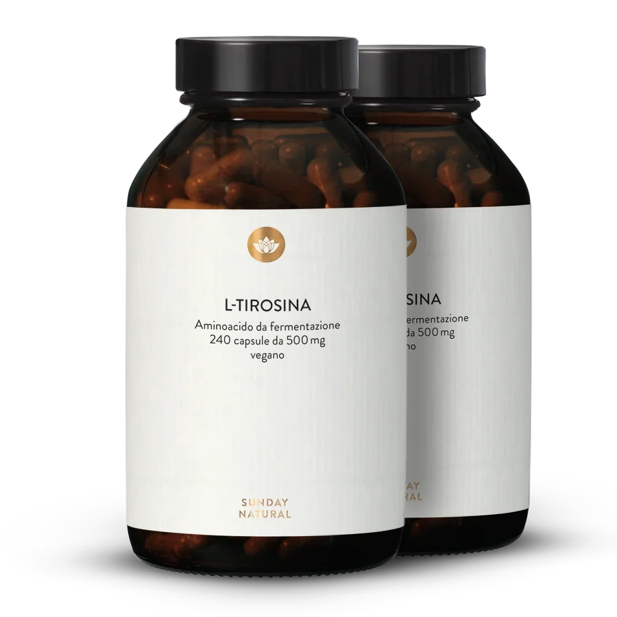 L-tirosina 500 mg in capsule 2 x 240 capsule