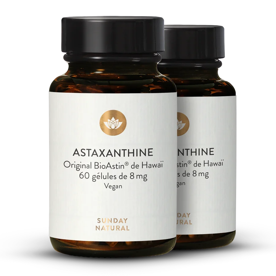 Astaxanthine 8 mg - BioAstin® 2 x 60 gélules
