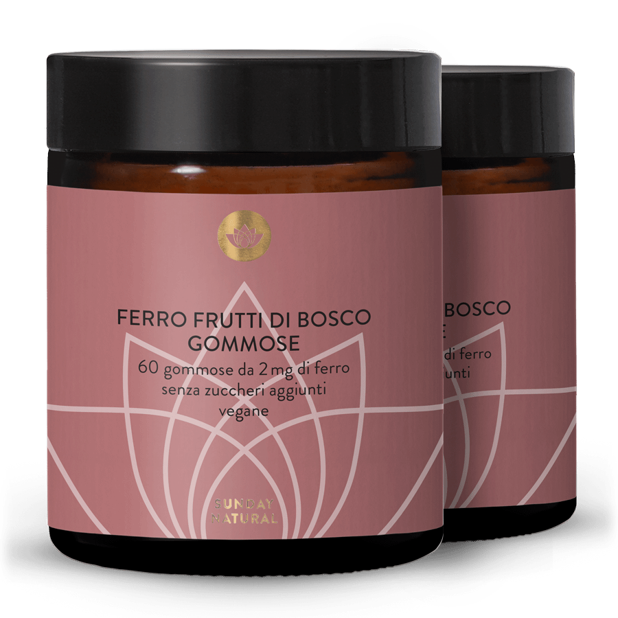 Gommose ferro vegane 2 x 60 gommose