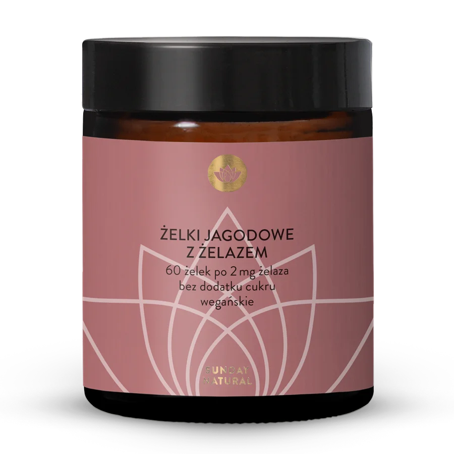 Żelki owocowe Żelazo 60 żelek