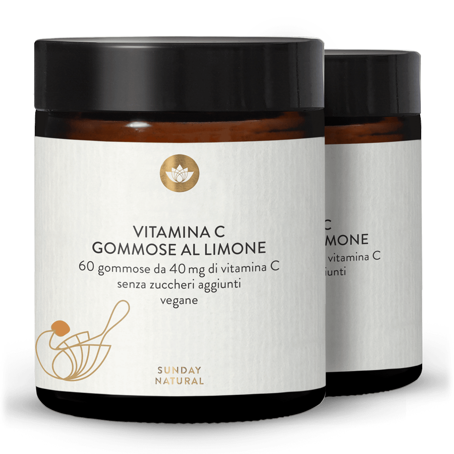 Vitamina C Gommose al limone 2 x 60 gommose