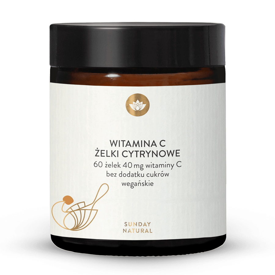 Witamina C żelki cytrynowe 60 żelek