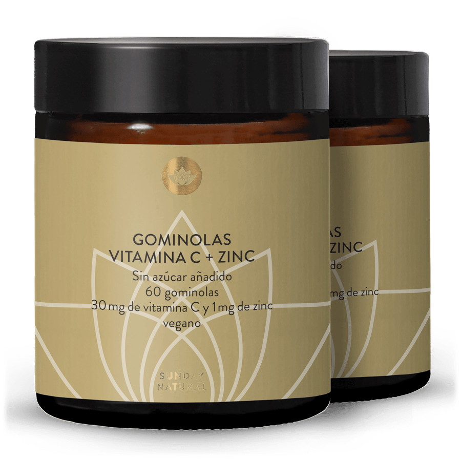 Vitamina C + zinc en gominolas 2x60 gominolas