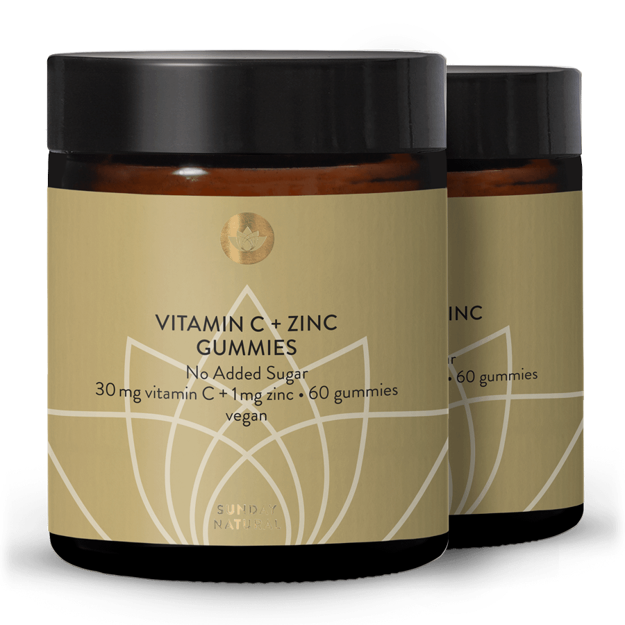 Vitamin C + Zinc Gummies 2x60 gummies