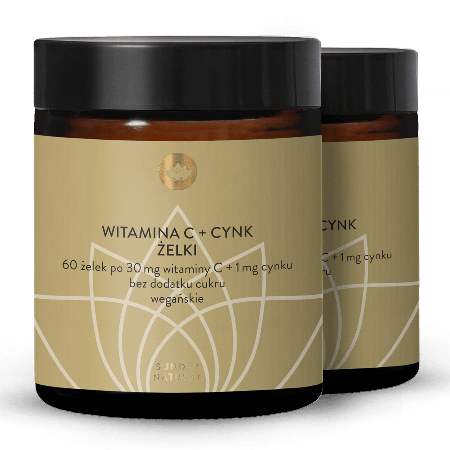 Żelki Witamina C + Cynk 2x60 żelek