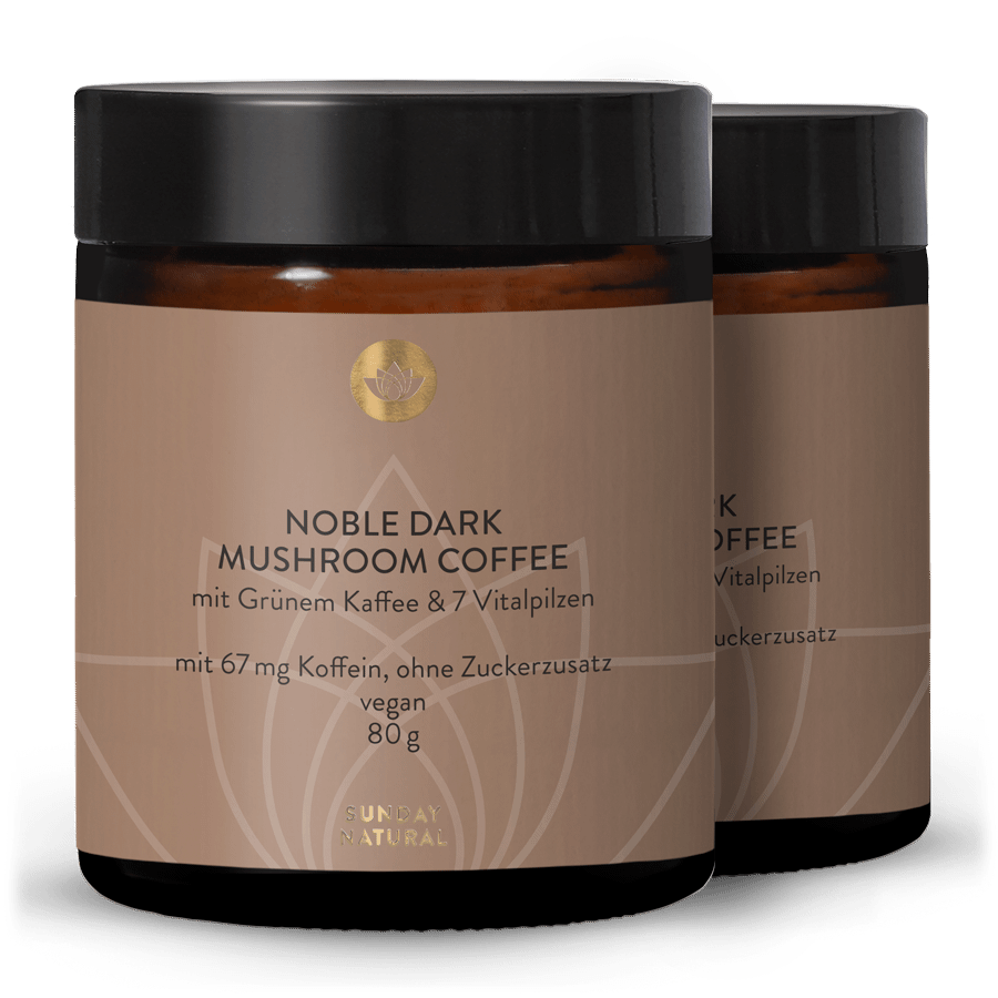 Noble Dark Mushroom Coffees 2 x 80 g
